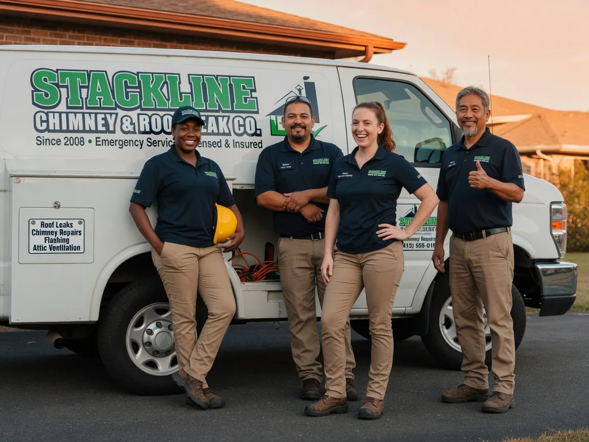 Chimney flashing repair company in Camas, WA